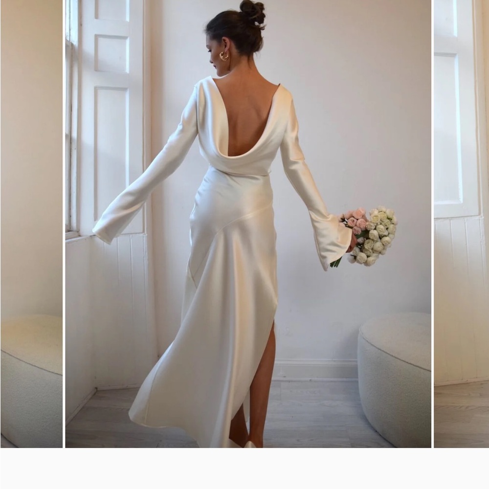 Elegant White Wedding Dress